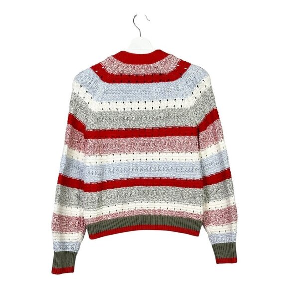 Per Una Striped Cotton Cardigan - Picture 3 of 11